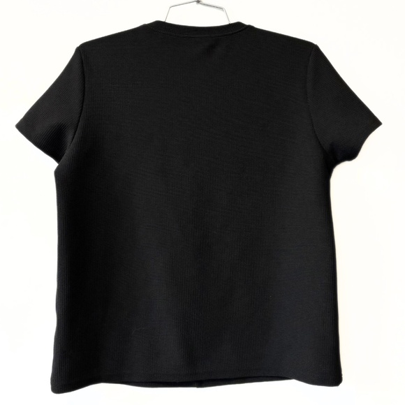 DAZY Textured Top Black Size L - Picture 5 of 5